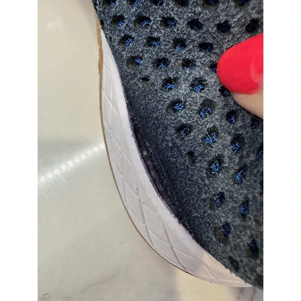NOBULL Navy Suede Trainer Shoes‎ Sz 7